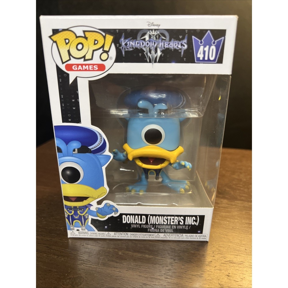 Funko Pop! Vinyl: Kingdom Hearts - Donald (Monsters Inc.) #410